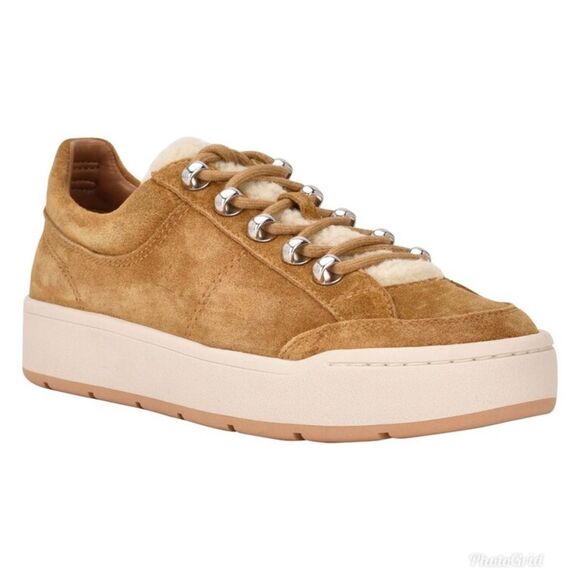 Revolve Marc Fisher Maite Leather Platform Sneaker - Picture 1 of 12